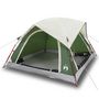 Voir la diapositive 2 : VIDAXL Tente de camping de cabine 4 personnes vert impermeable