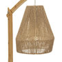 Voir la diapositive 3 : ATMOSPHERA Lampe à poser en arc Palm - Hauteur 55 cm - Beige