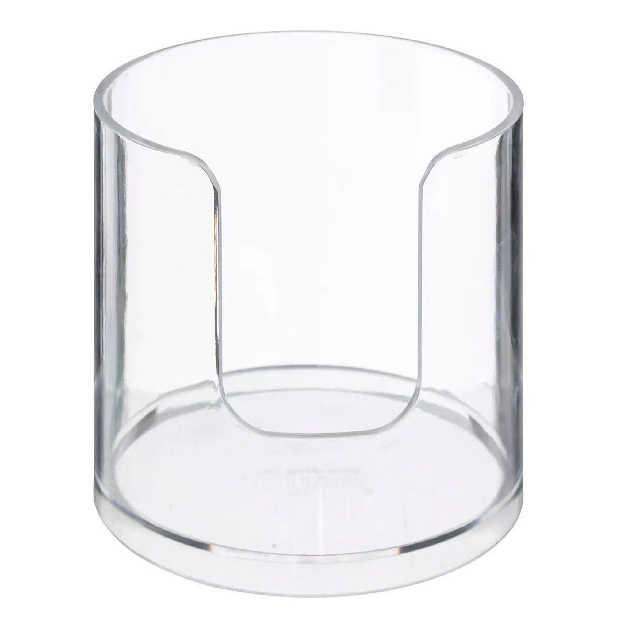 Voir la diapositive 3 : FIVE Double Distributeur Coton  Selena  18cm Transparent