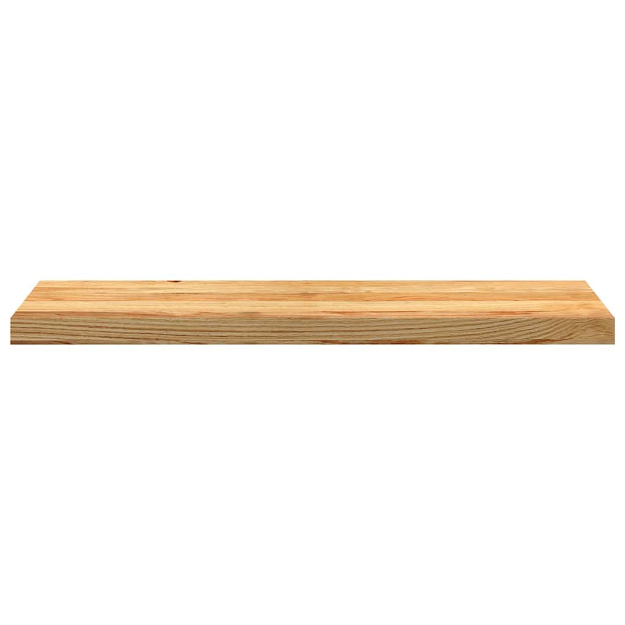 Voir la diapositive 5 : VIDAXL Marches d'escalier 2 pcs marron clair 90x25x2 cm chene massif