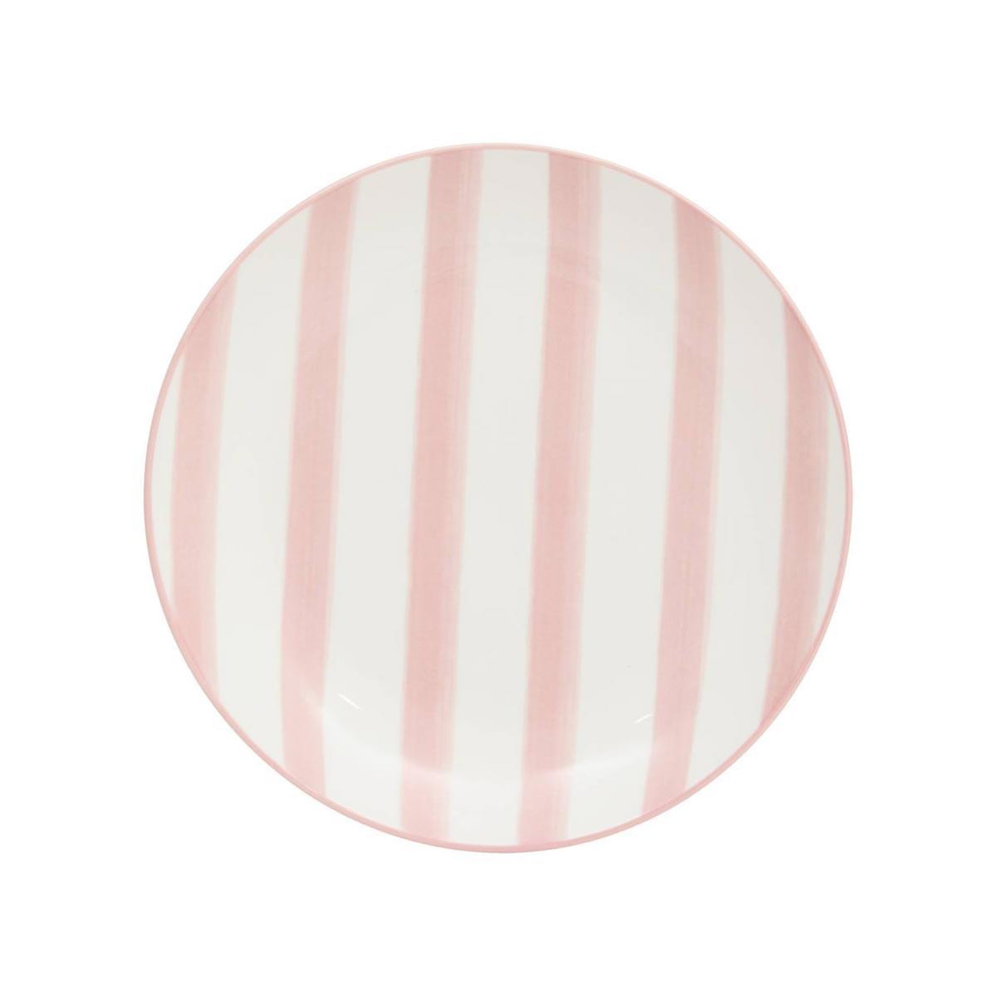 Voir la diapositive 2 : SECRET DE GOURMET Lot de 6 assiettes à dessert  charlie  19cm rose
