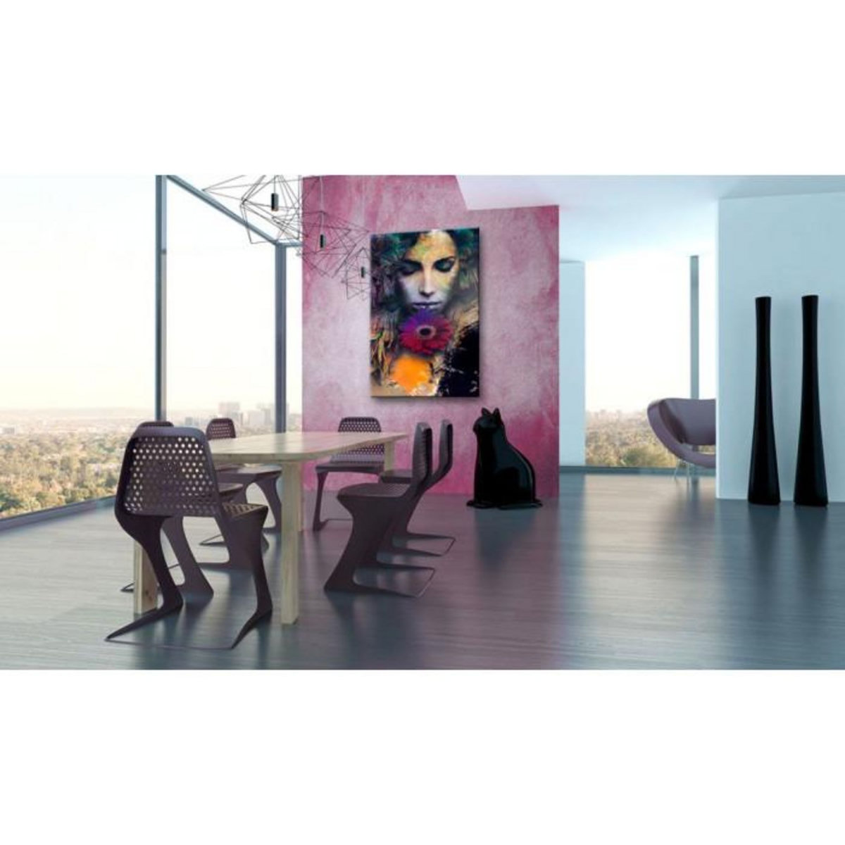 Paris Prix Tableau Imprimé  Fille Sensuelle