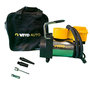 Voir la diapositive 6 : VITO Compresseur portable 140W 10 bar 115PSI Multi fonctions 35L/min Accessoires et Sac VITO