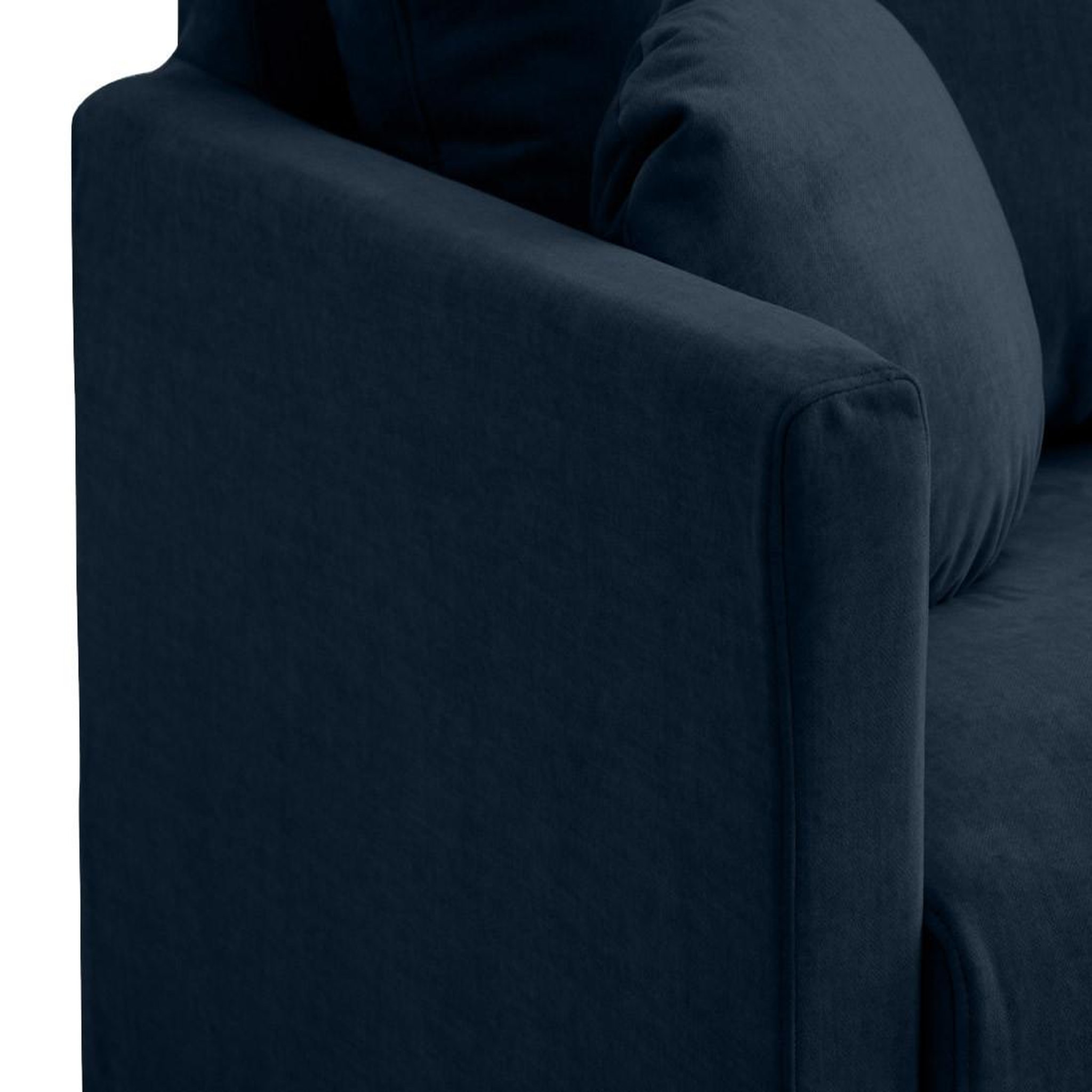 Voir la diapositive 6 : LISA DESIGN Serena - canapé droit déhoussable 2 places en velours
