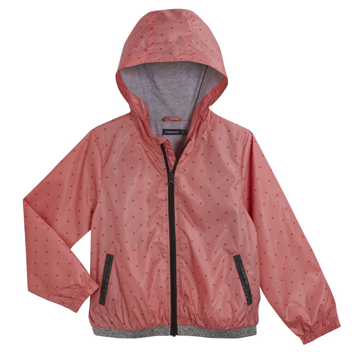 IN EXTENSO Coupe-vent à capuche fille  