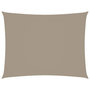 Voir la diapositive 2 : VIDAXL Voile de parasol tissu oxford rectangulaire 3x4 m taupe