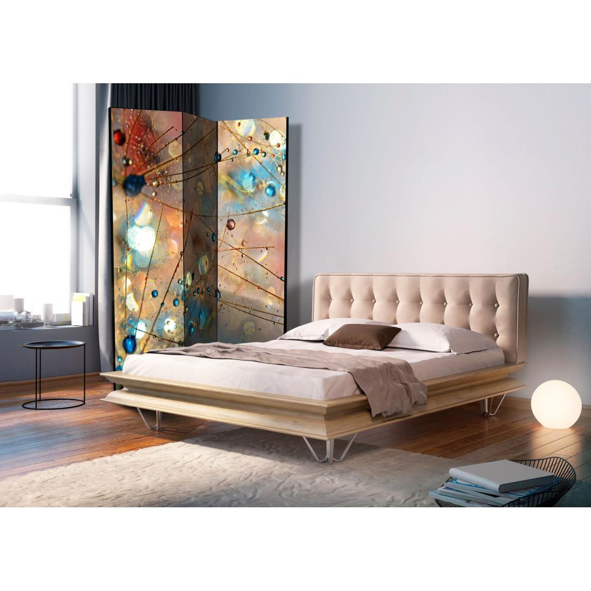 Voir la diapositive 2 : Paris Prix Paravent 3 volets  magical world  135x172cm