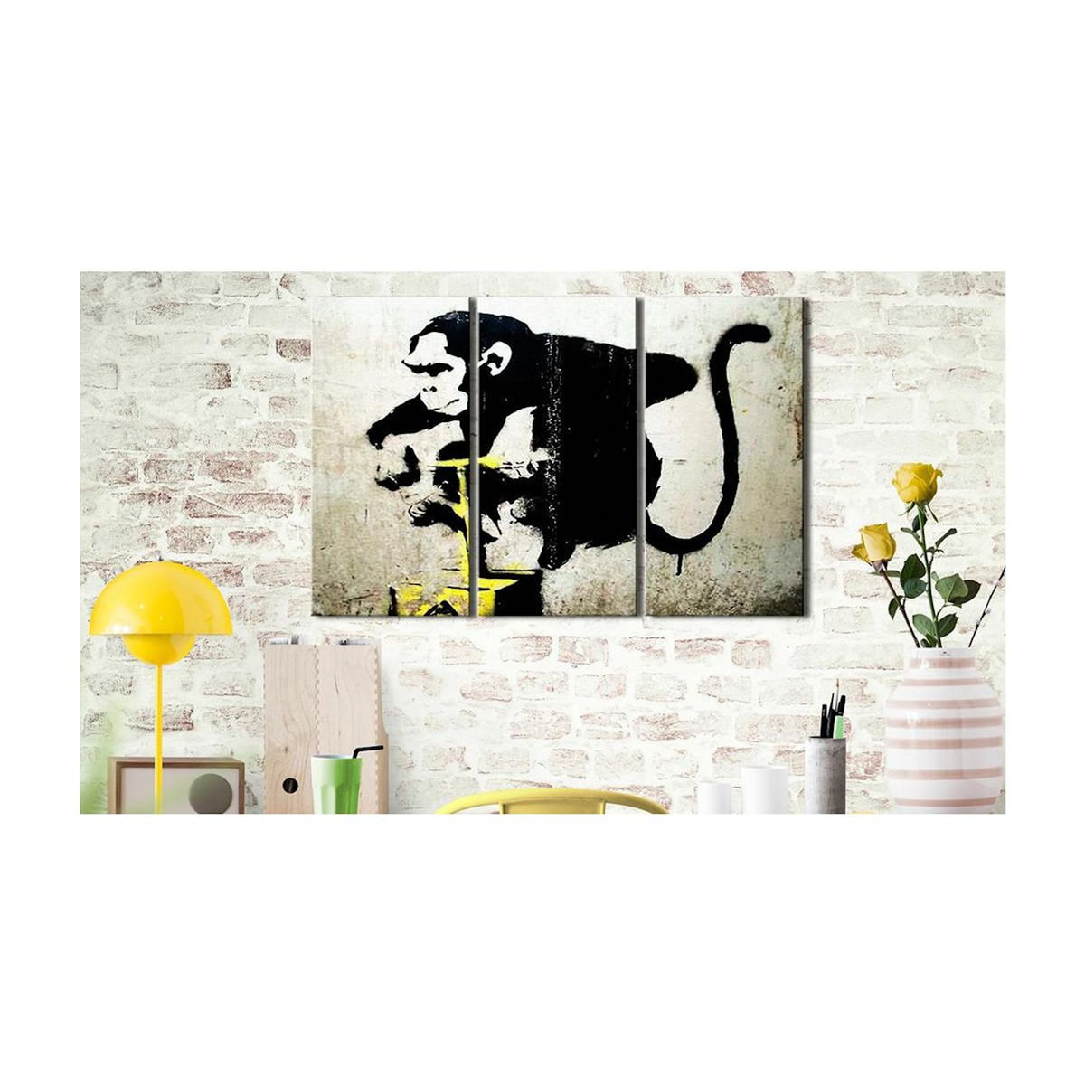 Paris Prix Tableau Imprimé  Monkey TNT Detonator - Banksy