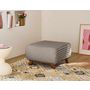 Voir la diapositive 5 : BEST MOBILIER Cristal - pouf modulable - 65 cm - en fausse fourrure côtelée