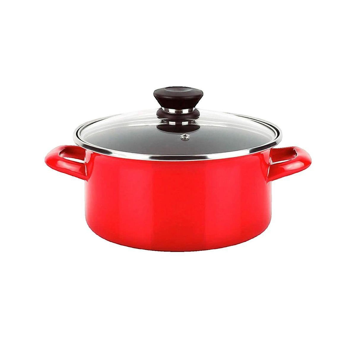 Fagor Casserole Fagor Optimax en acier émaillé rouge