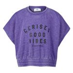 Le Temps Des Cerises T Shirt  Fille Le Temps Des Cerises Naellegi. Coloris disponibles : Violet