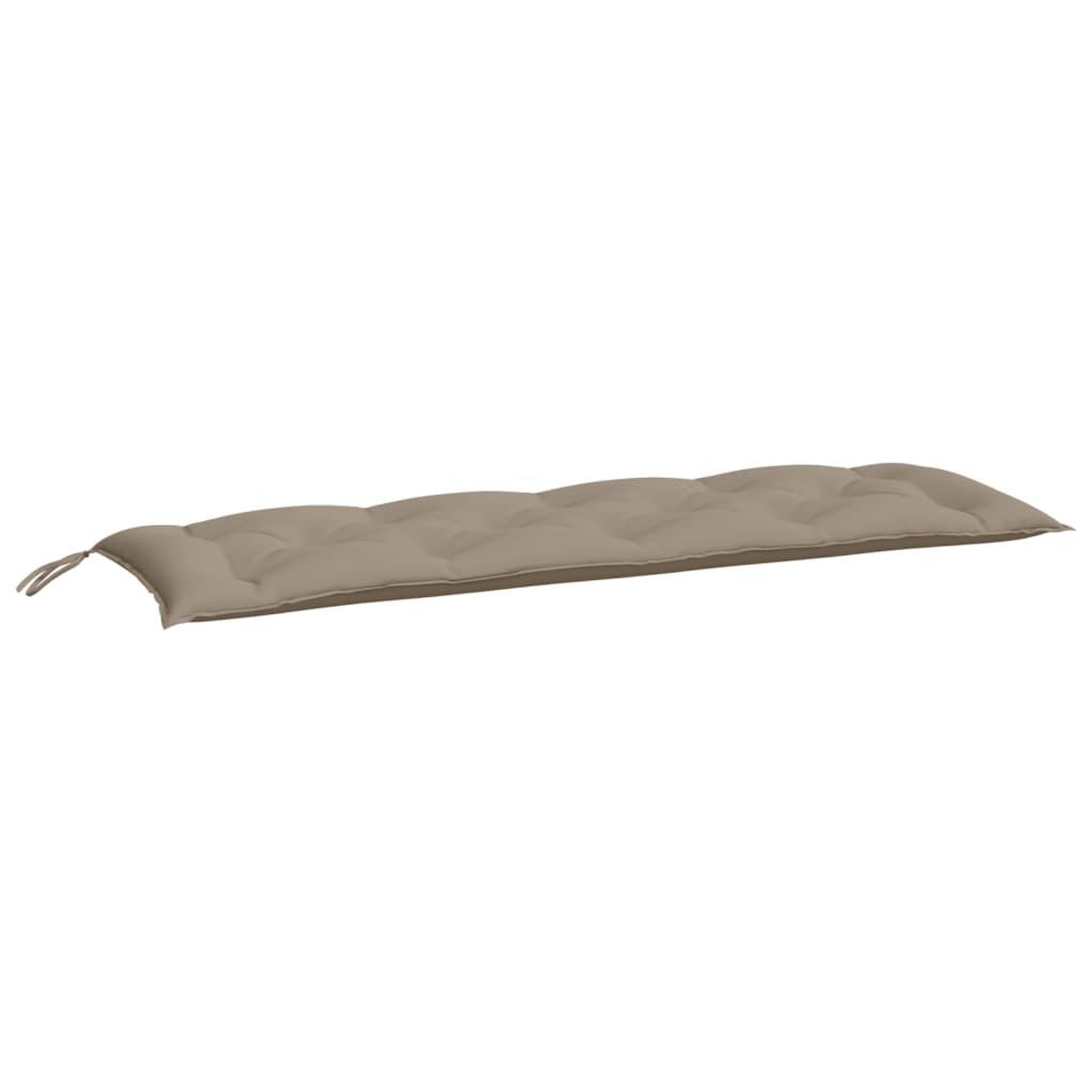 Voir la diapositive 3 : VIDAXL Coussins de banc jardin lot de 2 taupe 150x50x7 cm tissu Oxford