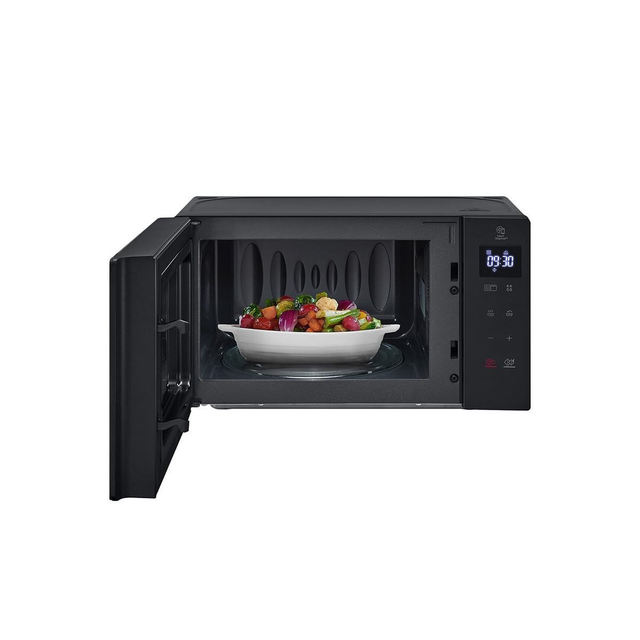 Voir la diapositive 3 : LG Micro-ondes à surface plane avec gril lg mh6032gas 20 l 700 w noir
