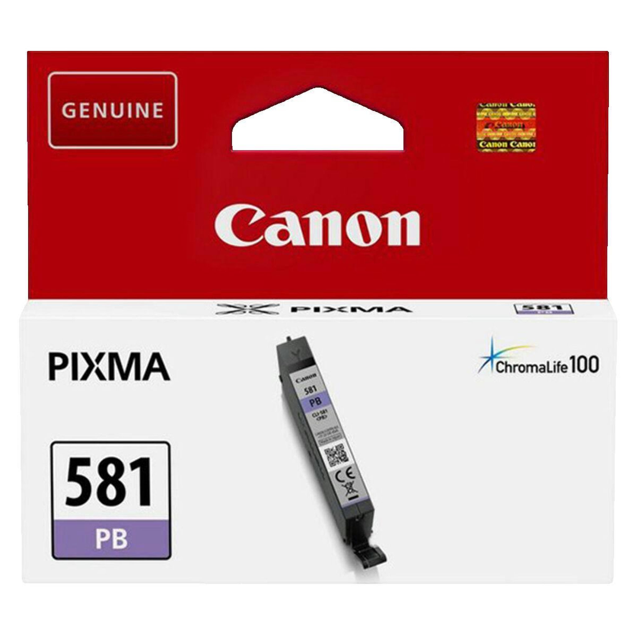 Voir la diapositive 2 : Canon Cartouche d'encre Canon CLI-581PB Bleu Photo