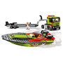 Voir la diapositive 4 : LEGO City 60254 - Le Transport du Bateau de Course