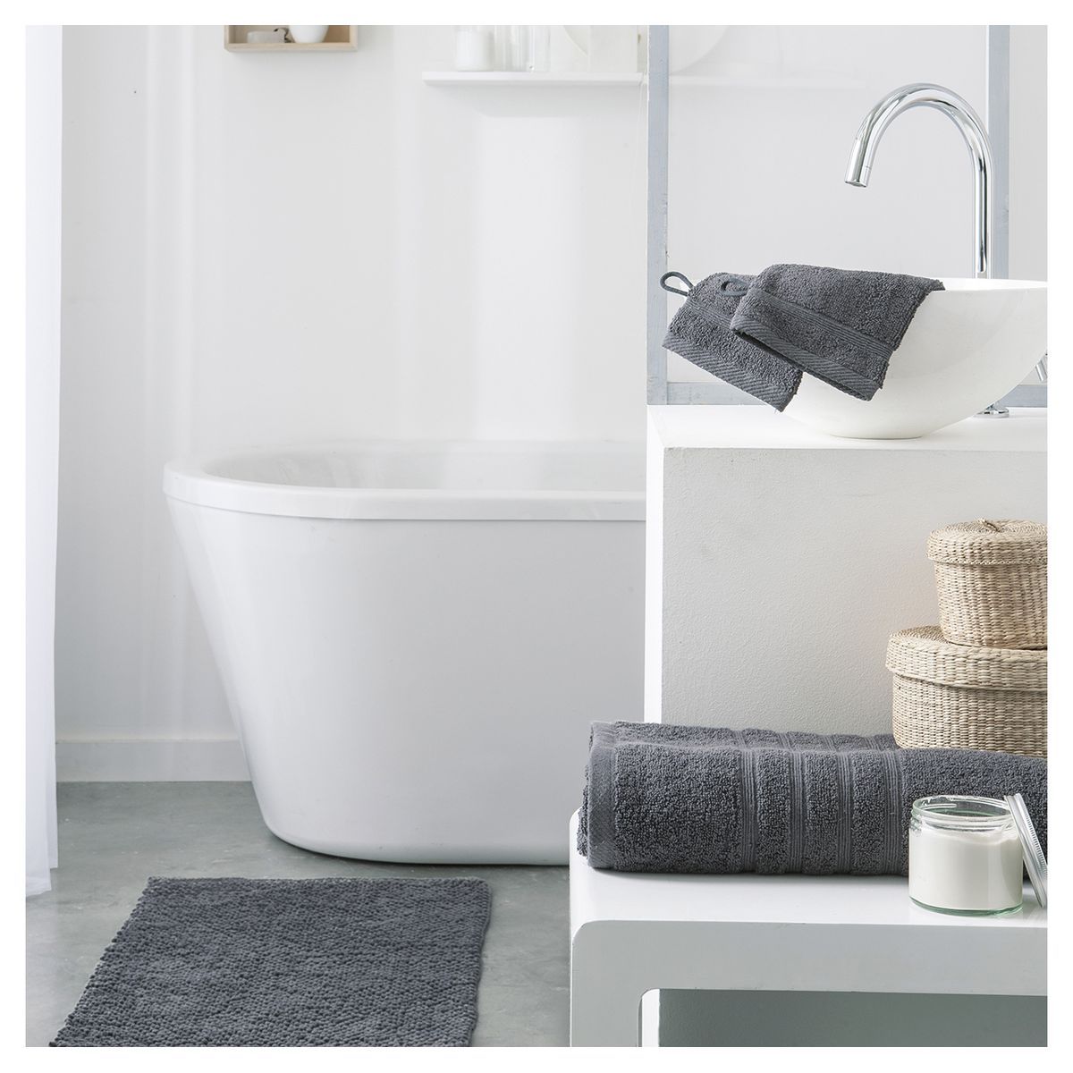 TODAY Maxi drap de bain uni en coton  600G/M² 