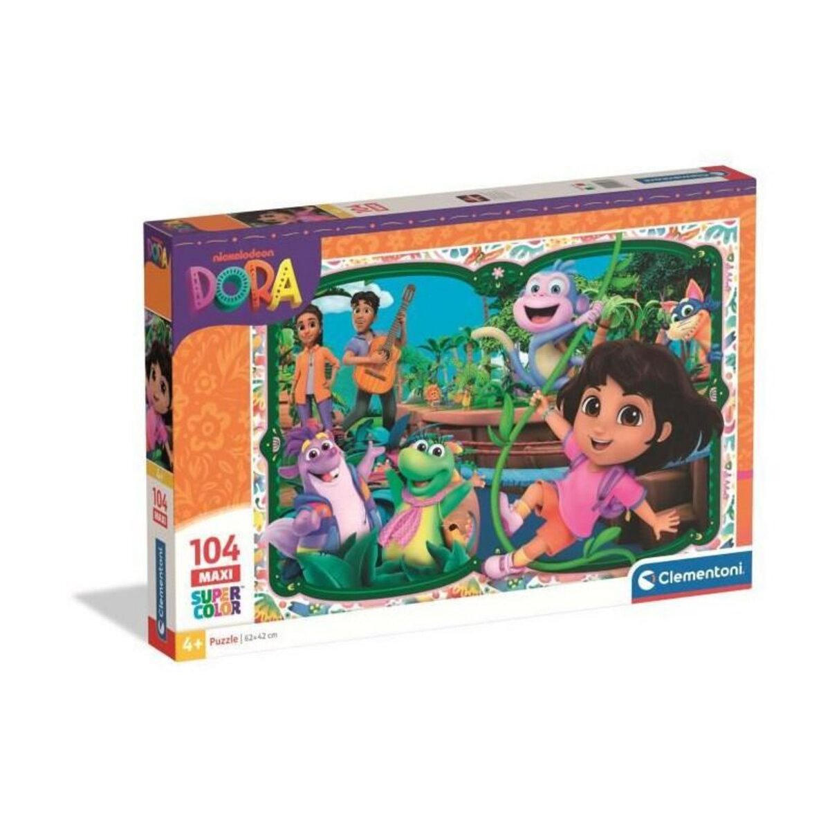 CLEMENTONI CLEMENTONI - 104 pieces Maxi - Dora