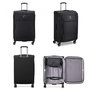 Voir la diapositive 3 : Delsey Grande valise souple Helium DLX TSA 77.50cm