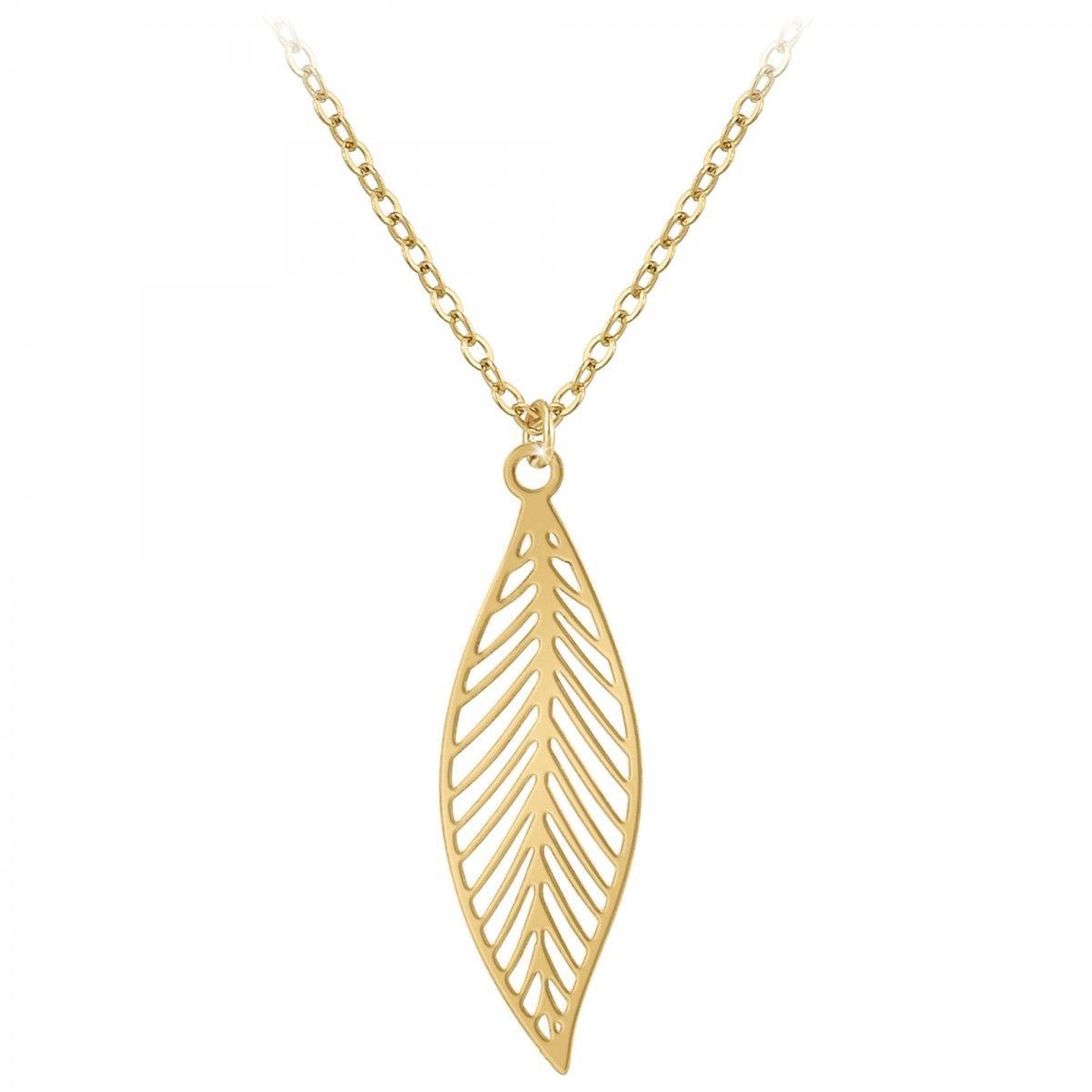 SC BOHEME Collier feuille par SC Bohème