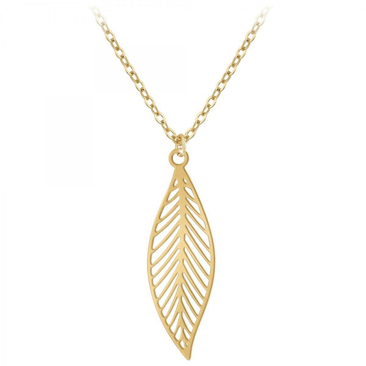 SC BOHEME Collier feuille par SC Bohème