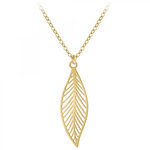 SC BOHEME Collier feuille par SC Bohème