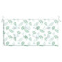 Voir la diapositive 4 : VIDAXL Coussin de banc de jardin motif de feuilles 120x50x3 cm