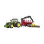 Voir la diapositive 1 : Bruder Tracteur Bruder John Deere 7R 350 vert