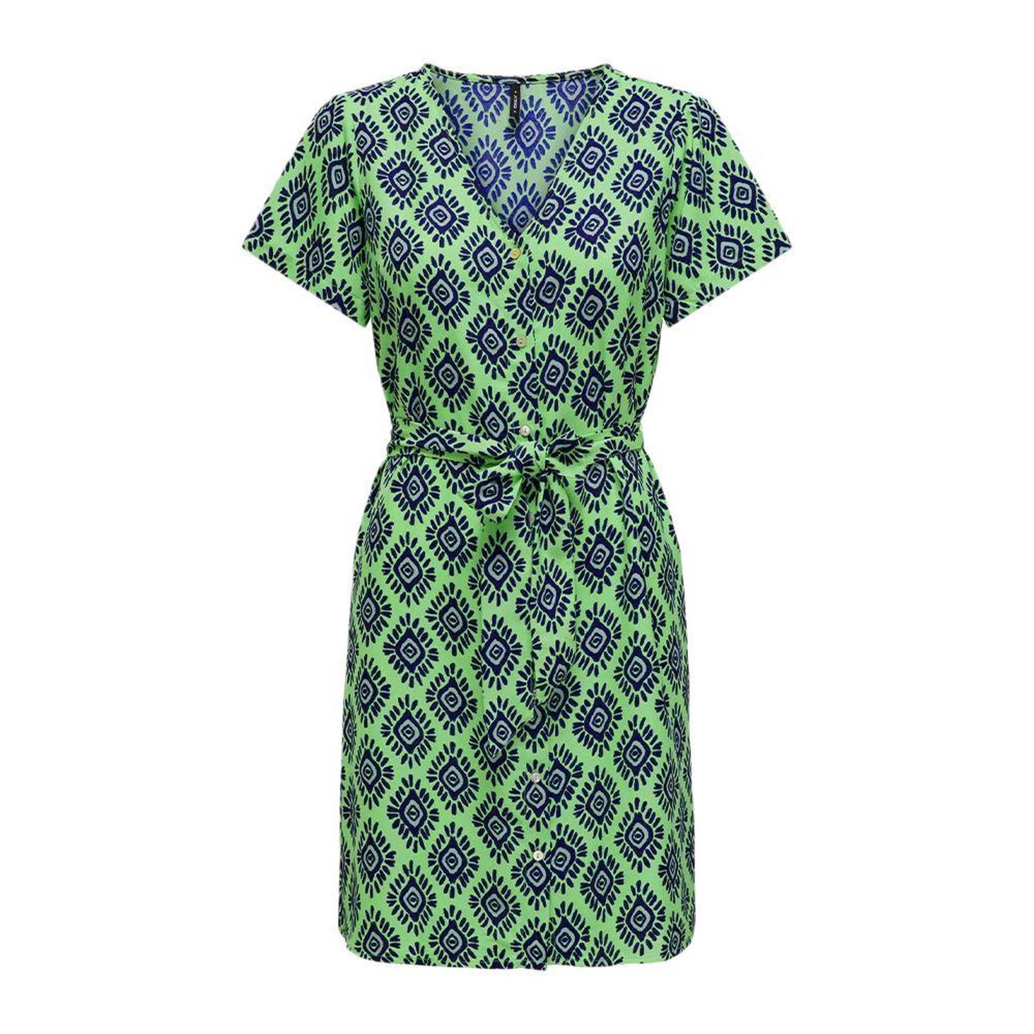 Only Robe Noir/Vert Femme Only Leah. Coloris disponibles : Vert