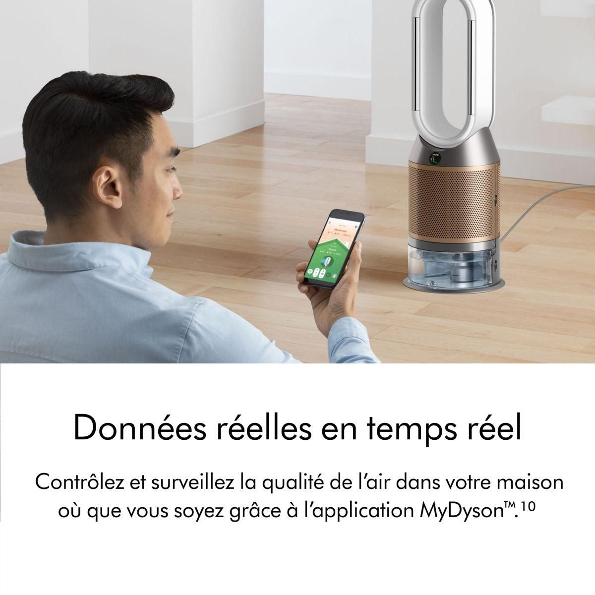 Dyson Purificateur d'air, ventilateur, humidificateur Humidify +Cool PH2 De-Nox