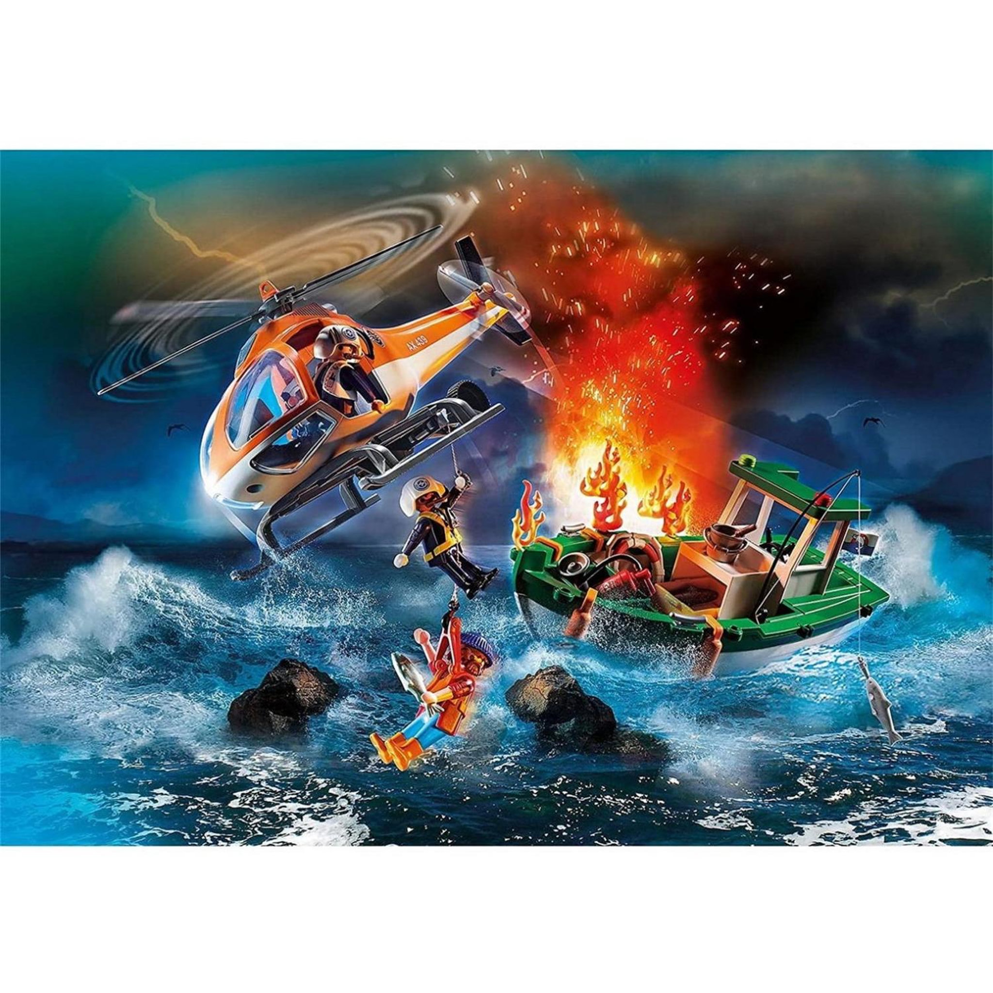 Voir la diapositive 2 : PLAYMOBIL Mission incendie côtière