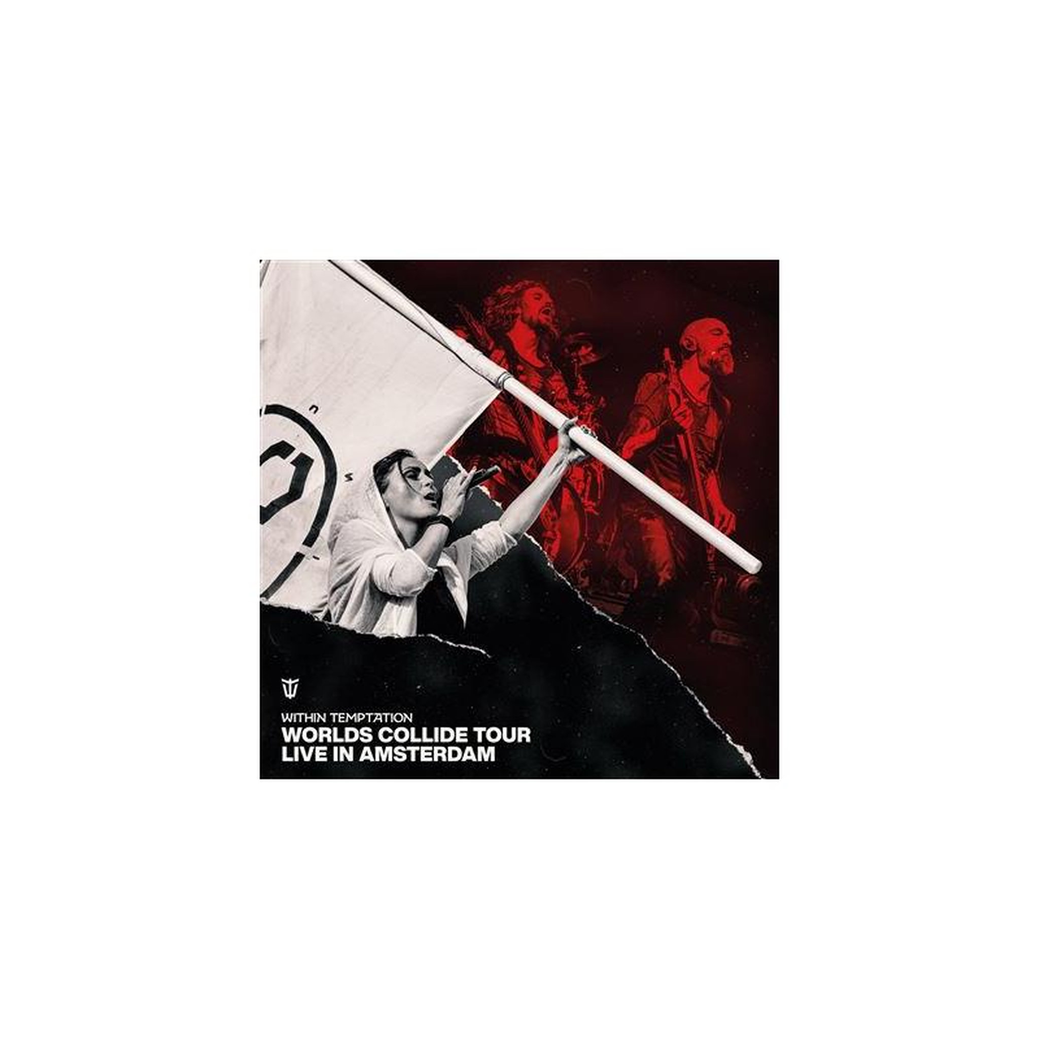 Worlds collide tour live in amsterdam édition limitée 2lp vinyle blanc marbré 180 g