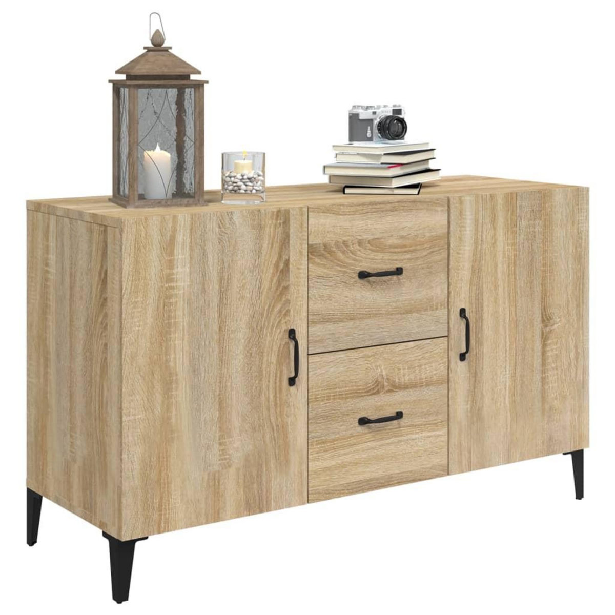 VIDAXL Buffet chene sonoma 100x36x60 cm bois d'ingenierie