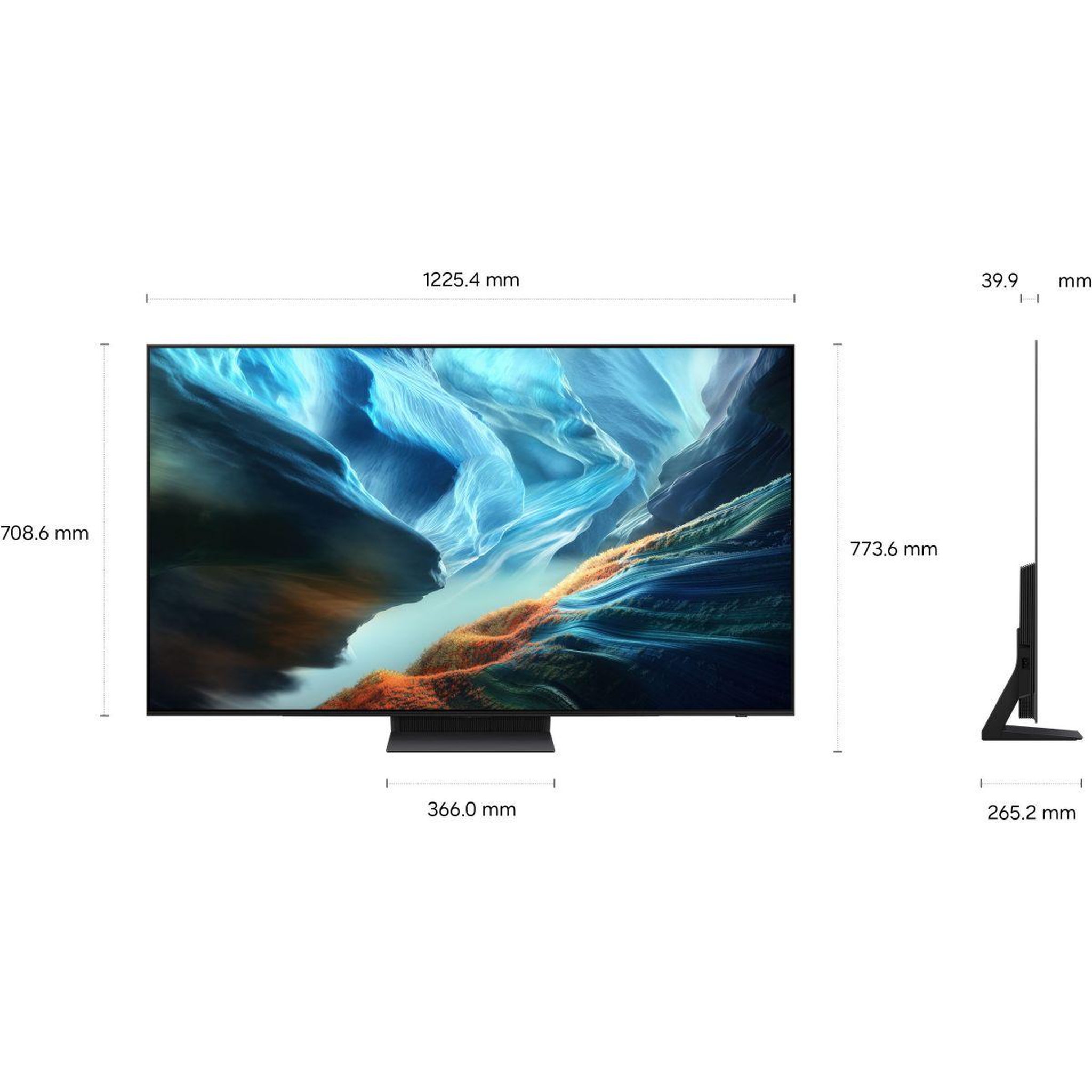 Voir la diapositive 2 : Samsung Tv oled tq55s92h (2026) 55  (138 cm) 4k - expérience gaming, smart tv avec ia, anti-reflet