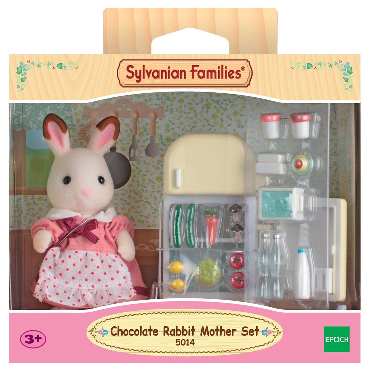 Sylvanian families 5014 - Maman lapin chocolat réfrigérateur - Sylvanian Families