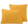 Voir la diapositive 3 : Sensei Maison Lot de 2 taies d'oreiller en gaze de coton LOFT