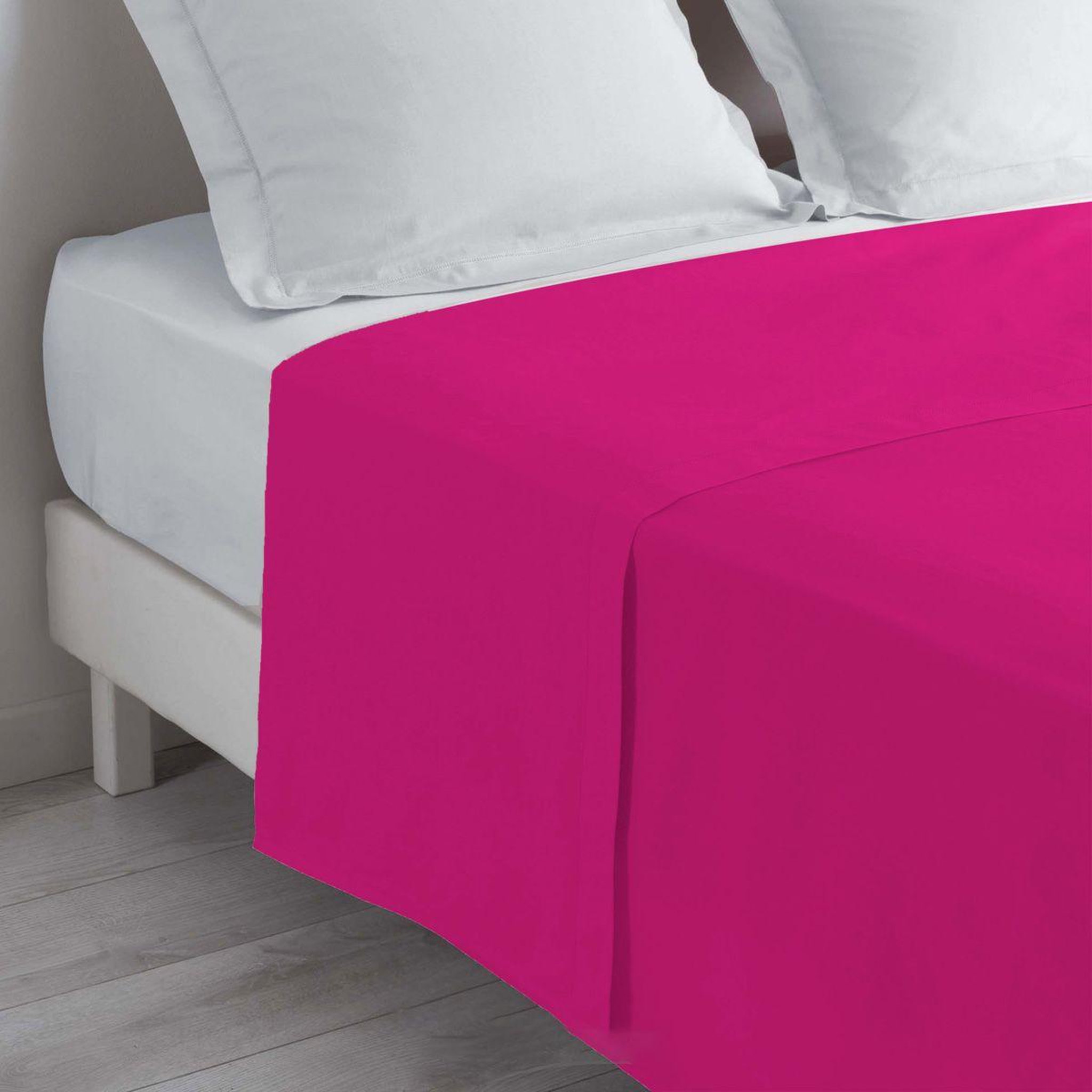Douceur d'Intérieur Drap plat  lina  180x290cm bois de rose