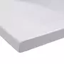 VIDAXL Lavabo encastre 101 x 39,5 x 18,5 cm Ceramique Blanc