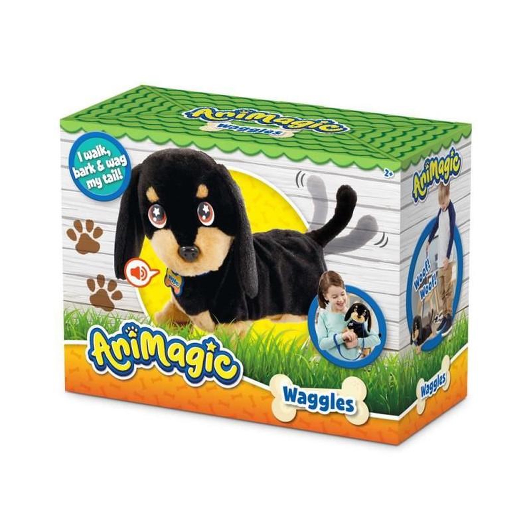 Voir la diapositive 2 : Animagic ANIMAGIC - Waggles en balade