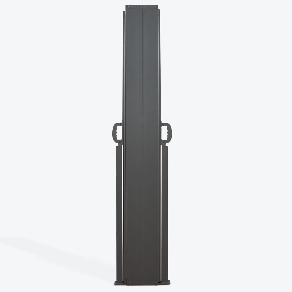 ID MARKET Paravent extérieur rétractable double 180 x 800 CM gris anthracite store latéral