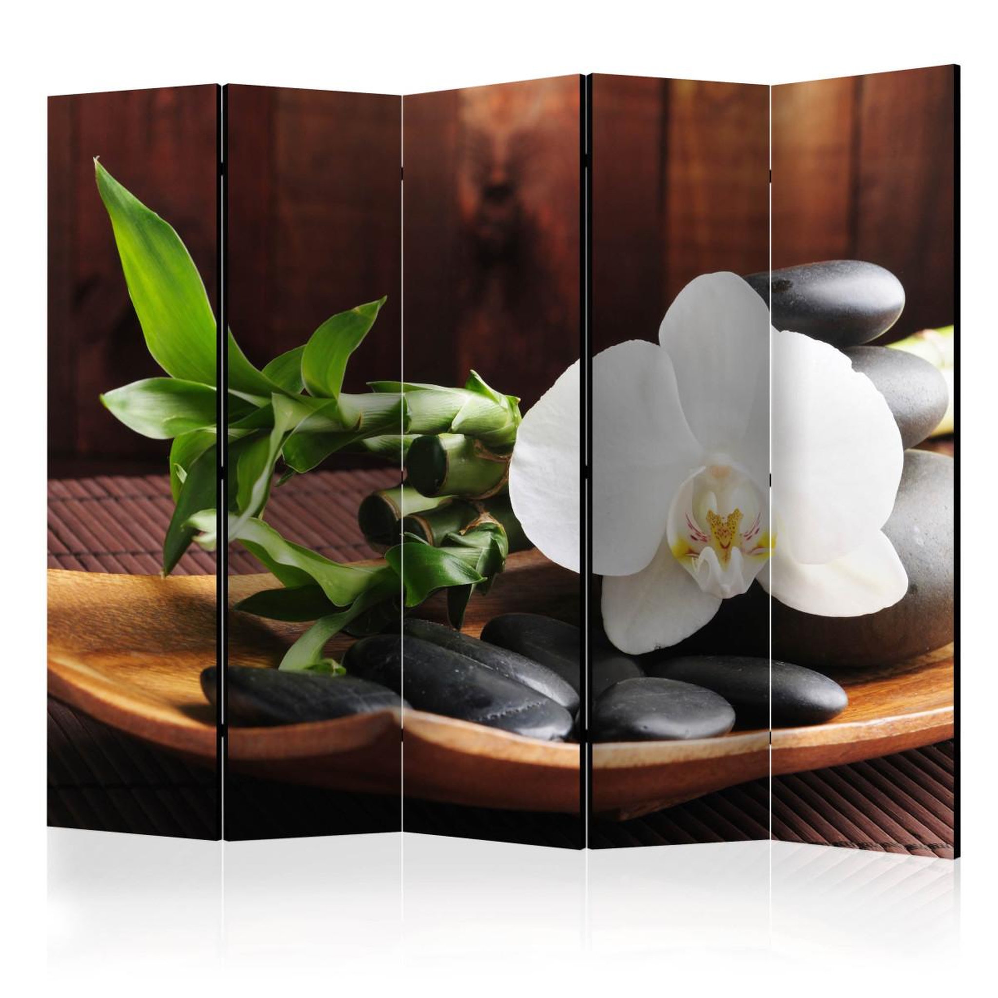 Paris Prix Paravent 5 volets  temple zen  172x225cm