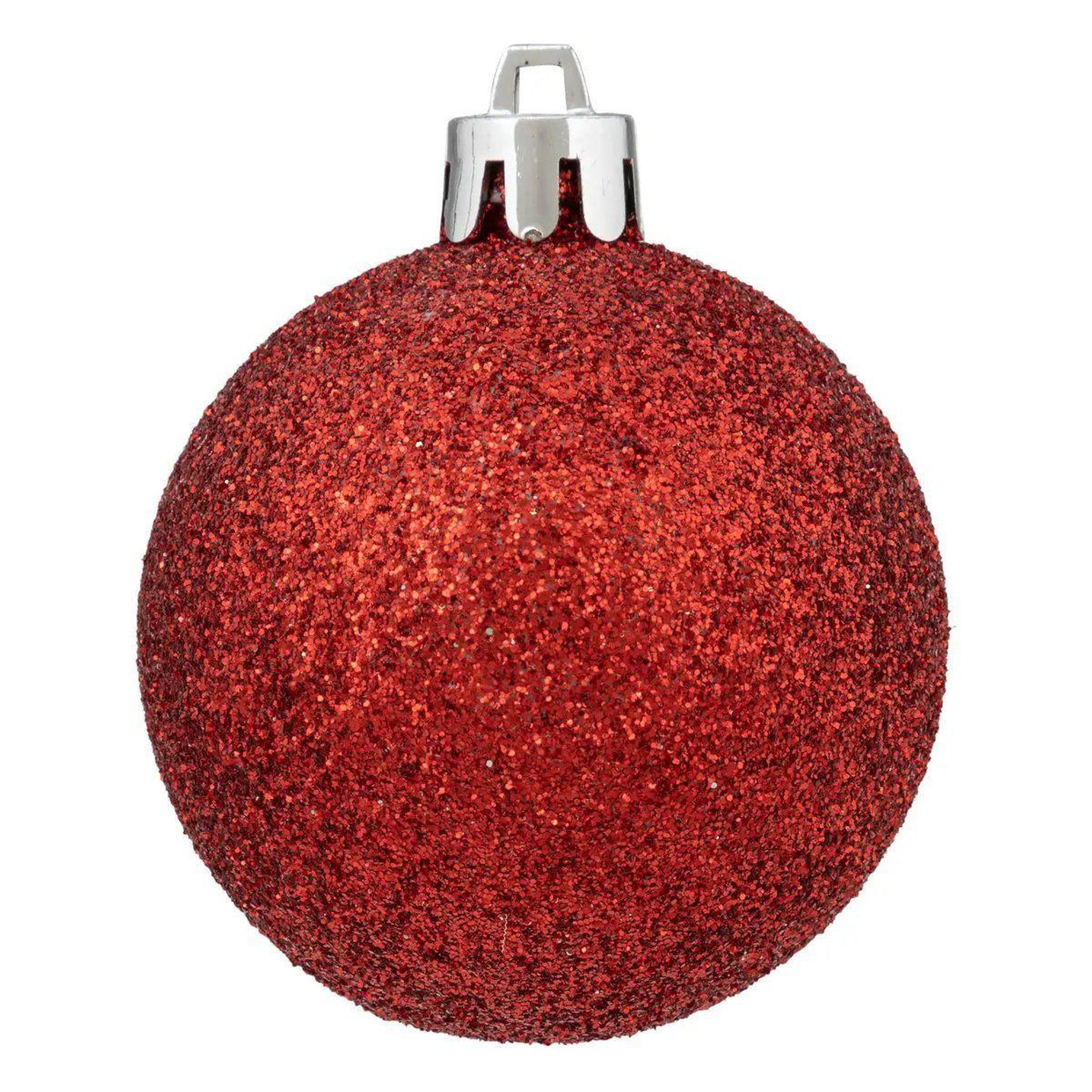 Voir la diapositive 6 : ATMOSPHERA Kit 18 pièces déco  noël  21cm rouge & blanc