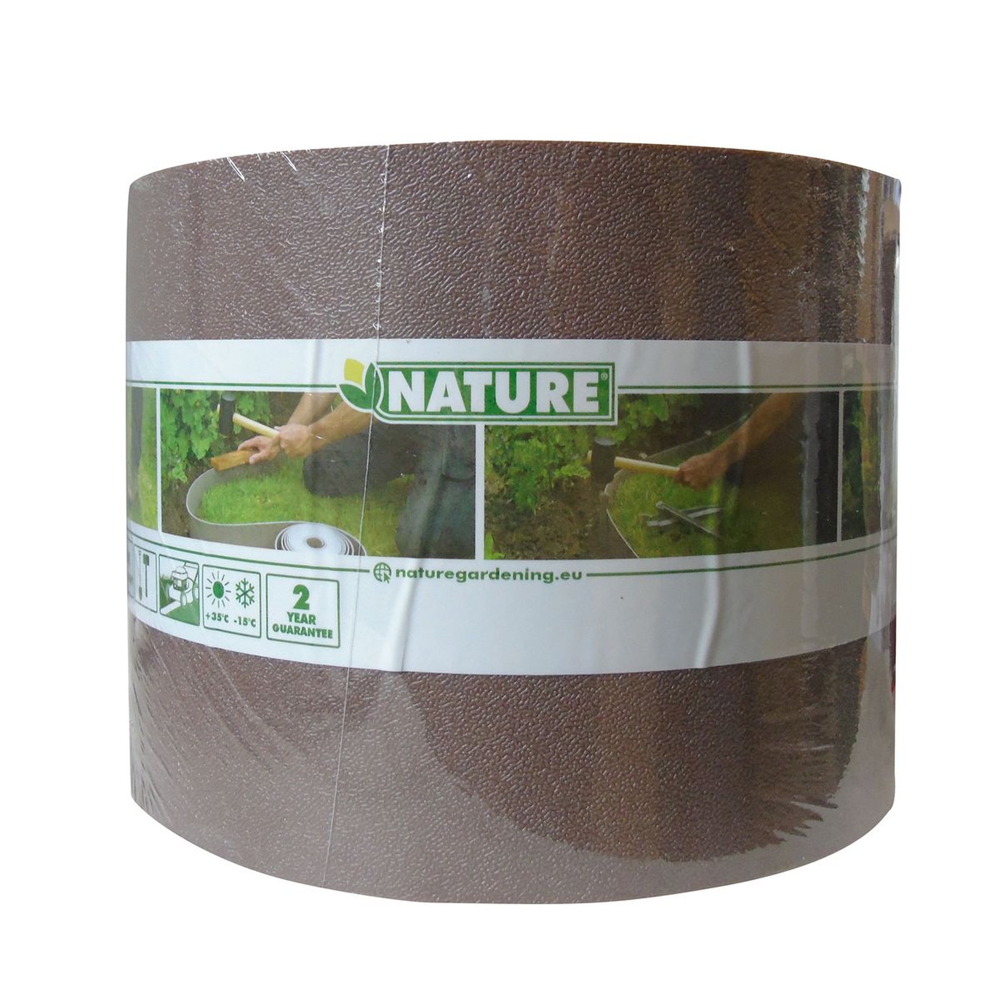 Voir la diapositive 5 : Nature Bordure de jardin - PE, épaisseur 3 mm, taupe