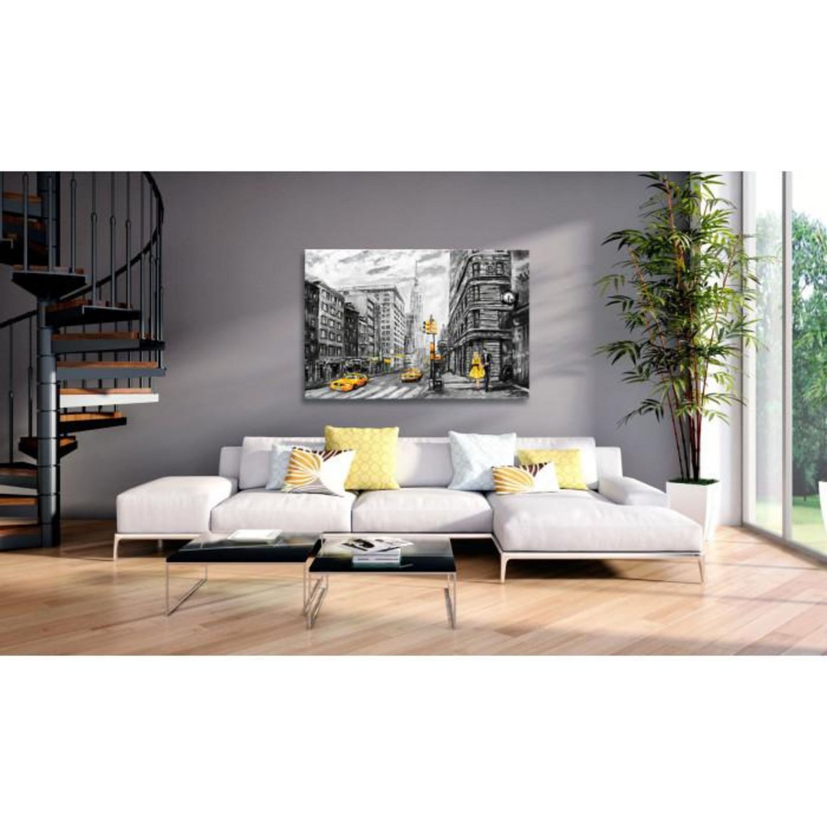 Paris Prix Tableau Imprimé  Walk in New York