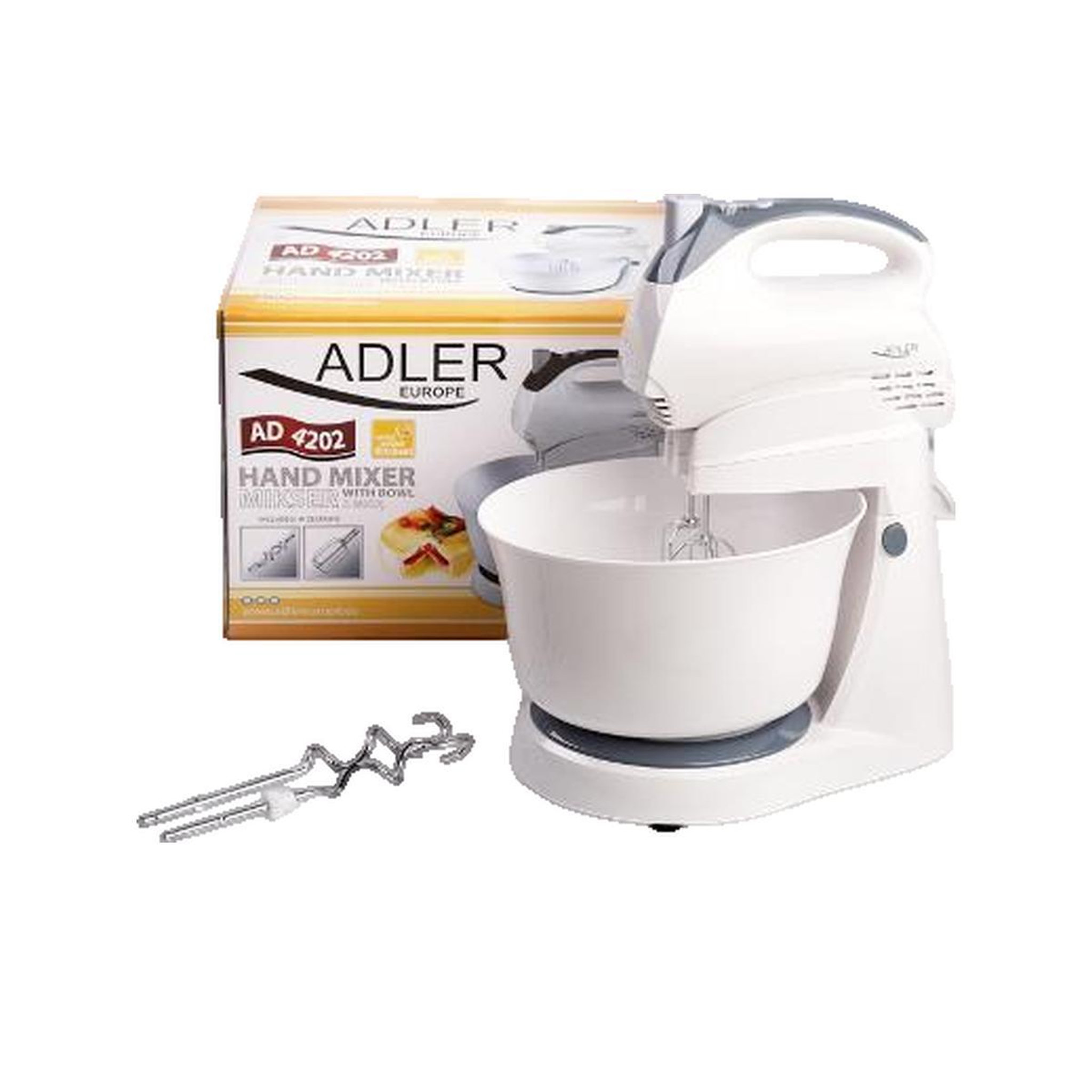 ADLER Robot pâtissier Adler Europe AD 4202 blanc