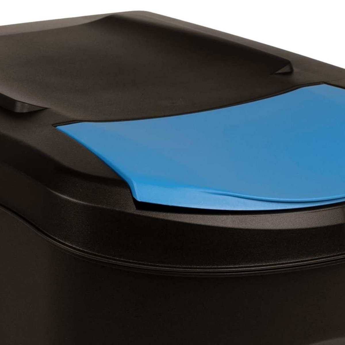 VIDAXL Poubelles empilables 3 pcs Anthracite 75 L