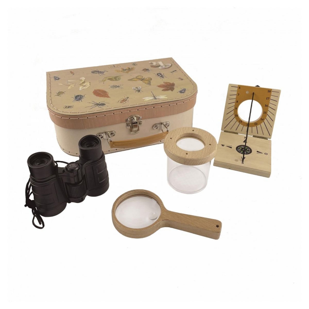 EGMONT TOYS Valisette d explorateur avec accessoires en bois