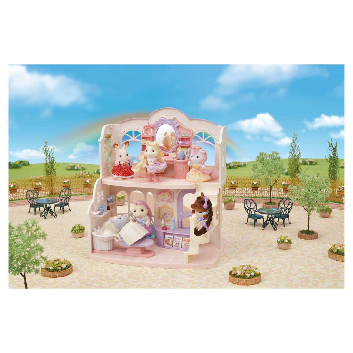 Epoch d'Enfance 5642 Le salon de coiffure des poneys