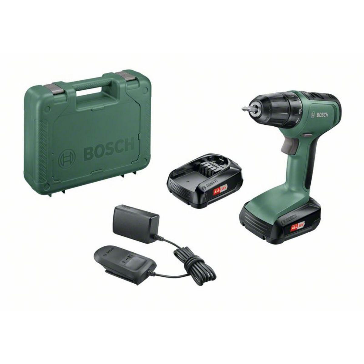 BOSCH Perceuse sans fil 18V UniversalDrill - 2 batteries 1.5 Ah