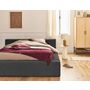 Voir la diapositive 3 : LISA DESIGN Stella - lit coffre - 140x190 cm - sommier inclus - en velours côtelé