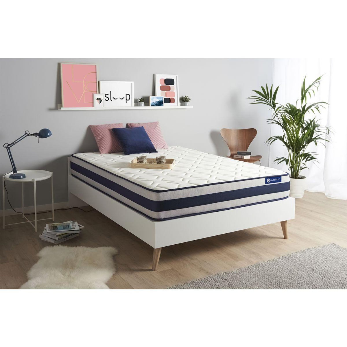 ACTISOM ACTISOM matelas Mémoire de forme ACTIMEMO ERGO 180x200 cm Maxi épaisseur 5zones de confort